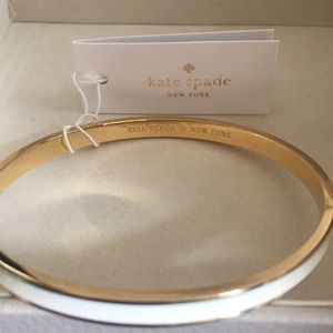 NWT Kate Spade “tickle the ivories” idiom bangle